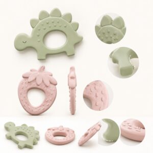 Food grade silicone baby teether material