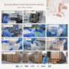 Silicone breast pump manufacturing process