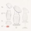 Silicone breast pump structure design