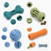 Silicone dog chew toy structure design