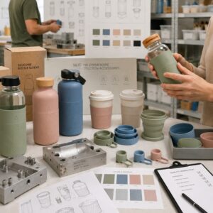 Silicone drinkware protection accessory development