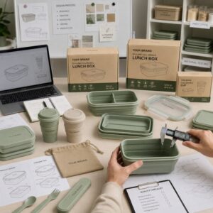 Silicone meal prep product development