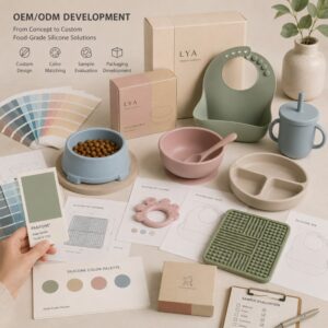 Custom food grade silicone OEM development