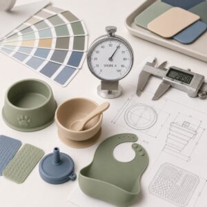 Custom silicone product sample validation