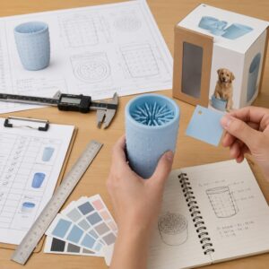 Custom silicone sample approval process