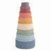 Custom silicone stacking cups manufacturer
