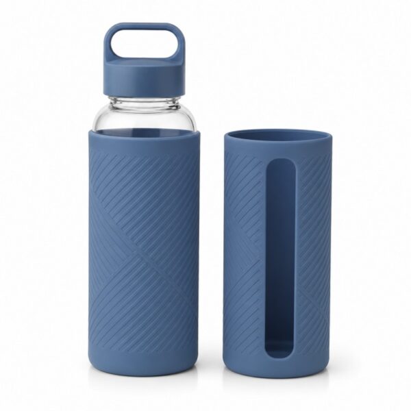 Custom silicone water bottle sleeve manufacturer