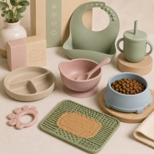 Safe food grade silicone baby and pet products