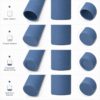 Silicone bottle sleeve bottom protection options