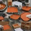 Silicone chicken nesting pad quality inspection