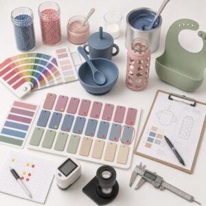 Silicone color difference failure analysis