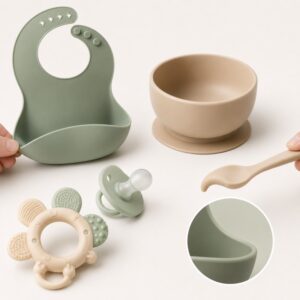 Silicone hardness for custom baby products