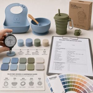 Silicone material and Shore A hardness selection for RFQ