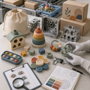 Silicone Montessori toy set product development