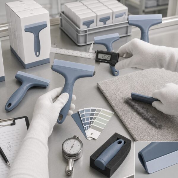 Silicone pet hair remover quality inspection