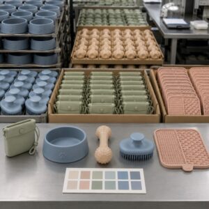 Custom silicone pet products mass production