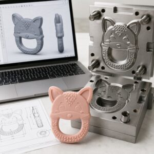 Silicone product drawing and mold development