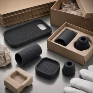 Silicone product packaging and dust control