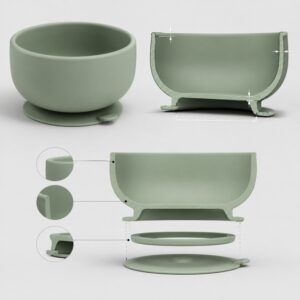 Silicone product wall thickness design