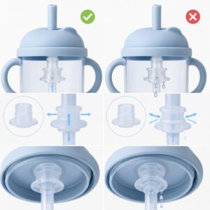 Silicone straw cup anti-spill valve flow design
