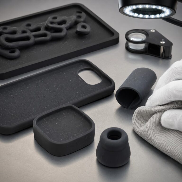 Why silicone products attract dust