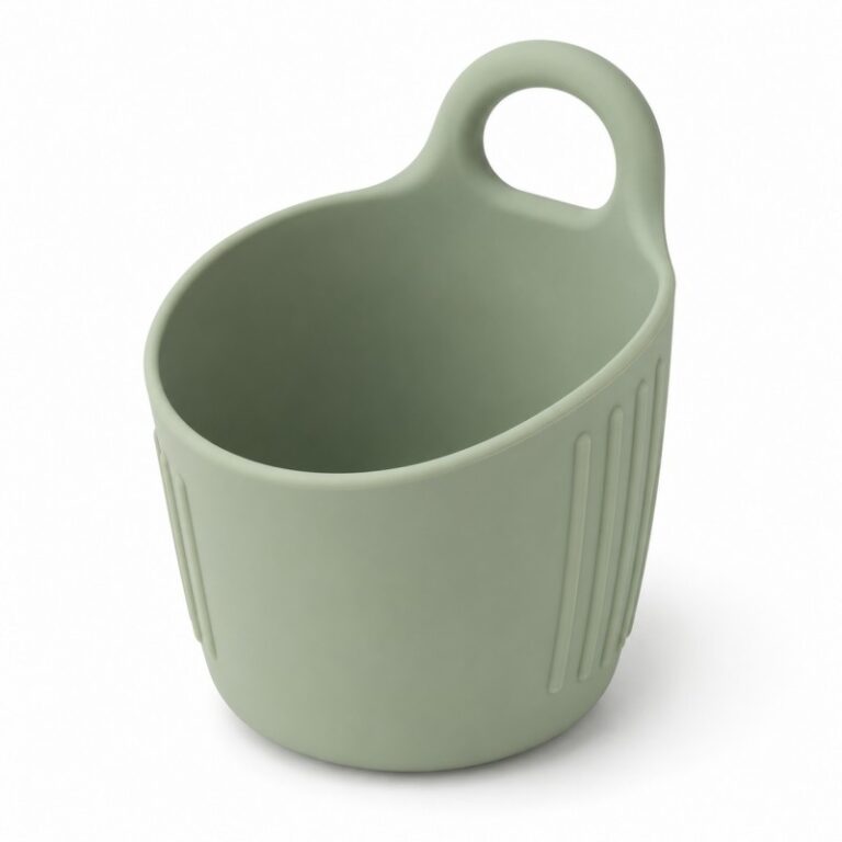 Custom silicone baby bath rinse cup manufacturer