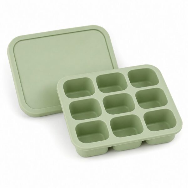 Custom silicone baby food freezer tray manufacturer