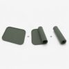Roll up silicone pet feeding mat for storage