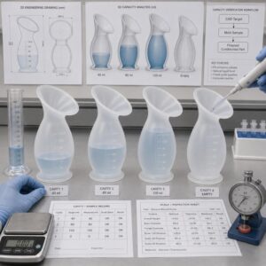 Silicone capacity mark sample verification test