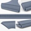 Silicone pet hair remover scraper edge design