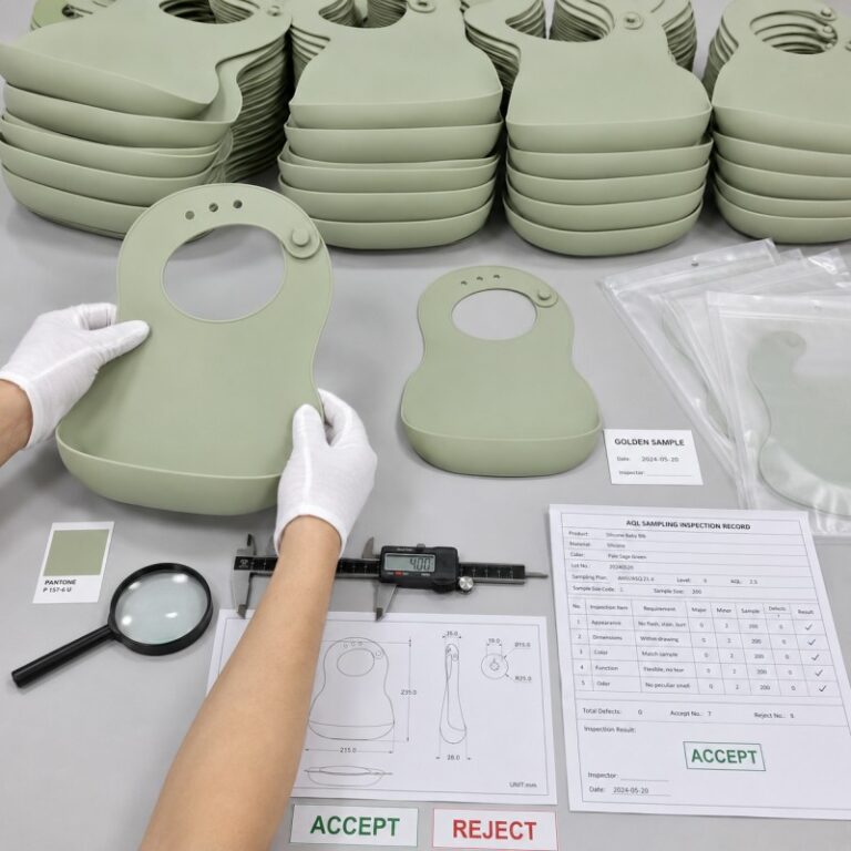 Silicone product AQL inspection guide