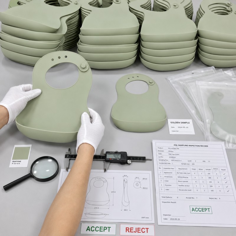Silicone product AQL inspection guide