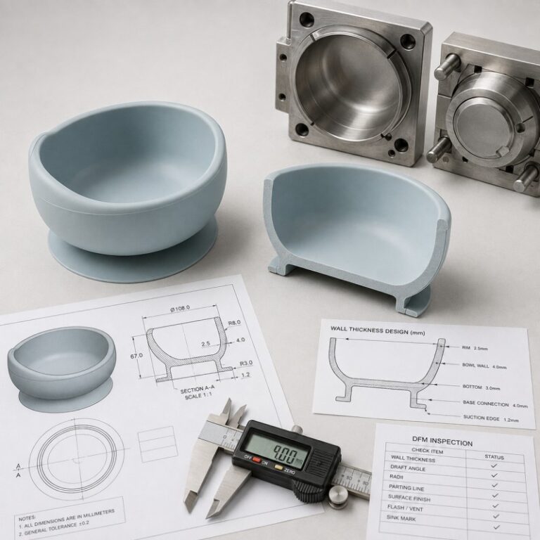 Silicone product wall thickness design guide