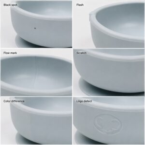 Common cosmetic defects on custom silicone products