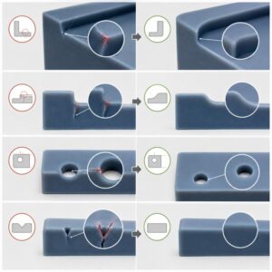 Common causes of thin edge tearing on silicone products