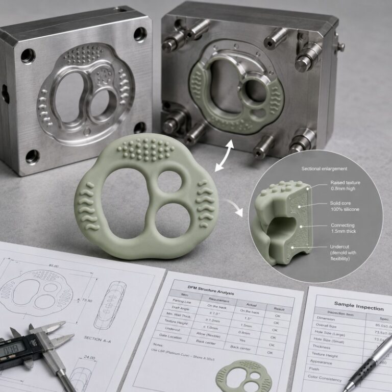 Silicone undercut and demolding design guide