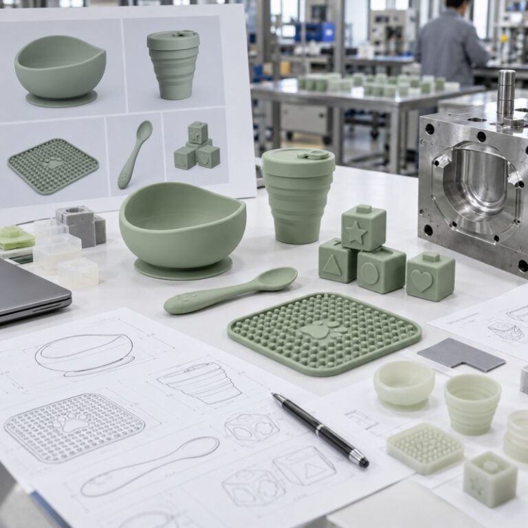 Custom silicone products manufacturer development process