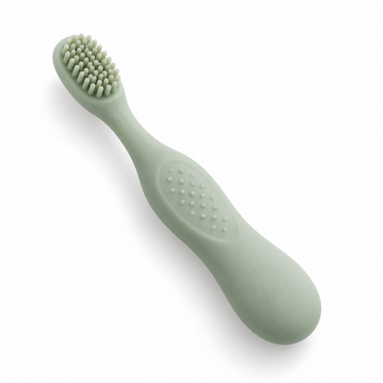 Custom silicone baby toothbrush manufacturer