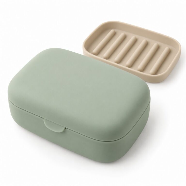 Custom silicone travel soap case manufacturer