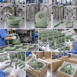 Silicone baby products OEM manufacturing process