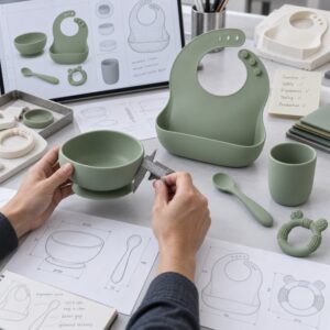 Custom silicone baby product design development