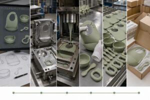 silicone baby product manufacturing process