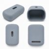 Silicone bath spout cover front rear top and bottom views