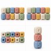 Silicone number learning blocks multiple views