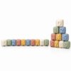 Silicone number learning blocks stacking and sorting design
