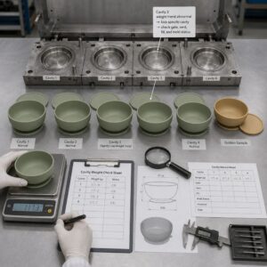 Silicone product complaint batch traceback process