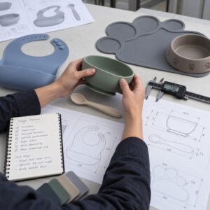 Silicone product design review before mold development