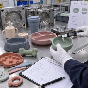 Silicone prototype sample validation
