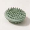 Custom silicone baby shampoo brush manufacturer with rounded flexible silicone bristles