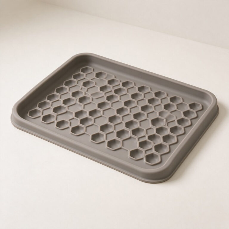 Custom silicone cat litter mat manufacturer